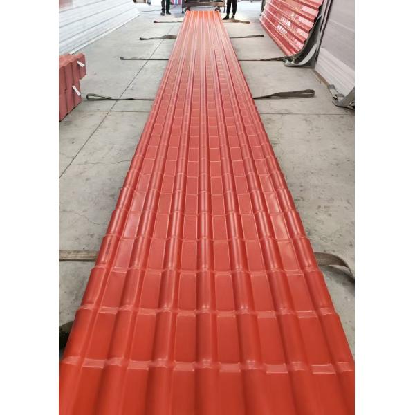Fireproof external Anti-UV pvc corrugated roofing sheet Popular UPVC plastic roof tiles Synthetic tiles with ASA coating