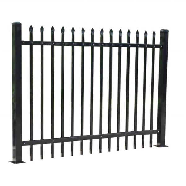 Outdoor Ornamental Residential Metal Privacy Fence Panels New Design Galvanized Steel