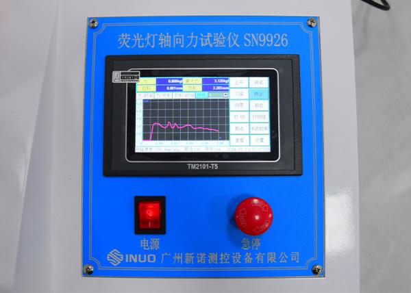 IEC 60598-1 Fluorescent Lamp Axial Force Tester for mechanical strength of lamp holder test