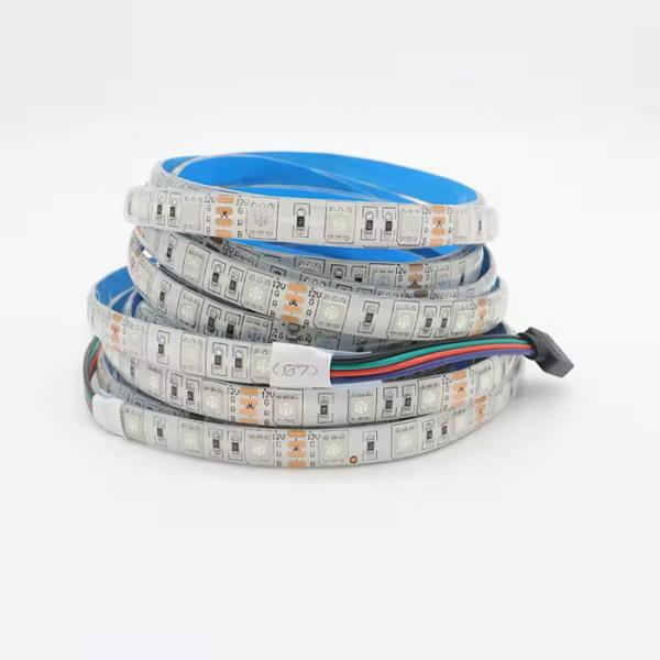 LED 5050 カラフル ディムダブル 60 LED/M Rgb 柔軟なストライプライト 防水 Ip65