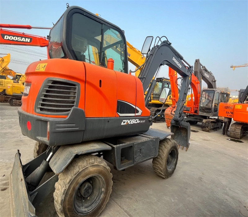 Подержанный гидравлический экскаватор Doosan Доменный экскаватор 7530 мм радиус
