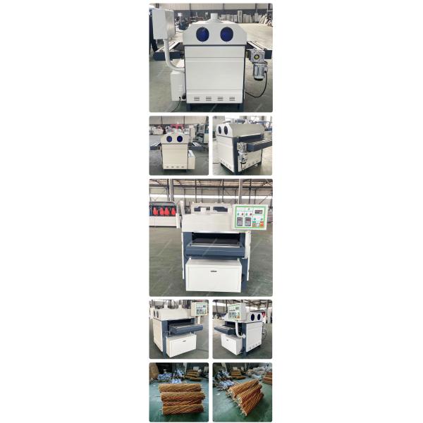 5.5kW Power Woodworking 1000mm Automatic Wide Belt Wood Brush Sander Machine for Floor