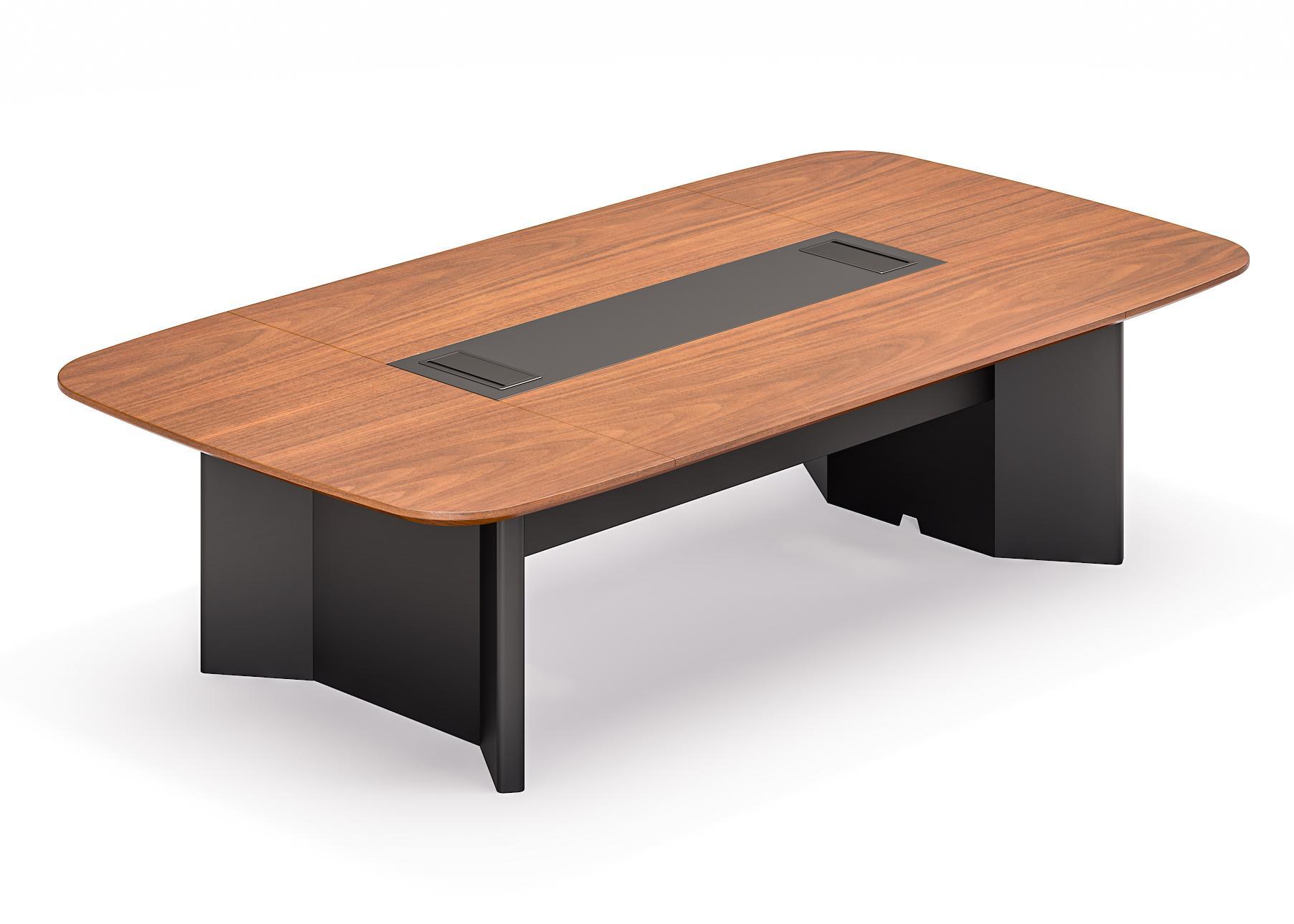 MT Series Conference Table with Geometric Cutting and Multiple Sizes for Efficient Meeting Experience