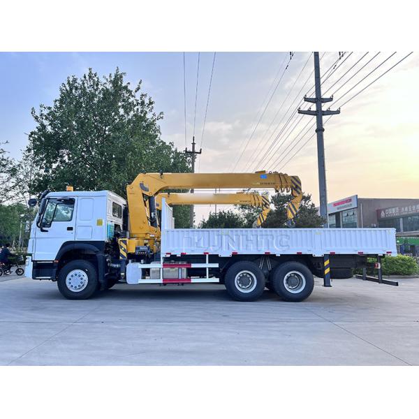 Sinotruk HOWO 8 тонн 12 тонн Телескопический грузовик с бумом Грузовик-крейнер Грузовик-монтажный кран Гидравлический мобильный грузовик-крейнер