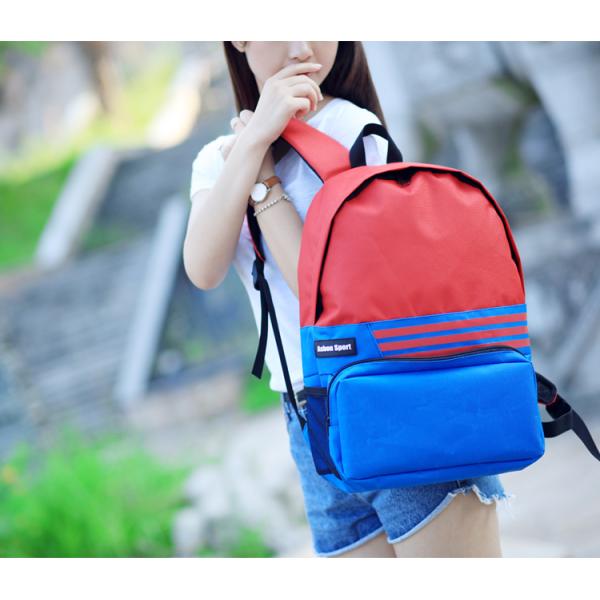 College Wind Canvas Backpack Female Bag Of The Girl Of Primary High School Student Backpack Computer Bag