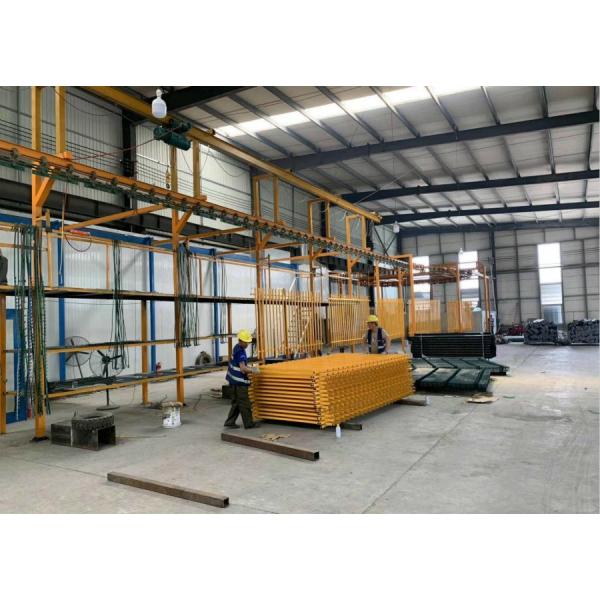 Easily Assembled Steel Square Tube Fence Designs With 25mm Tube Diameter Eco Friendly