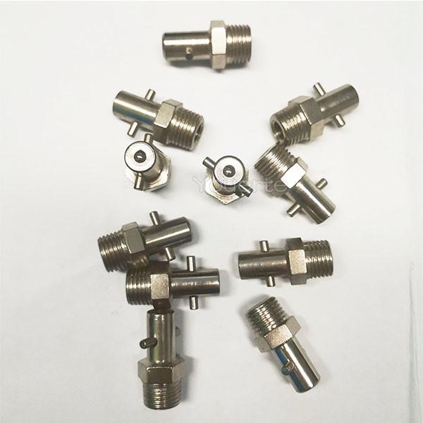 Zinc Plated Grease Gun Nipple Fittings , Metric Pump Grease Nipple Auto Parts