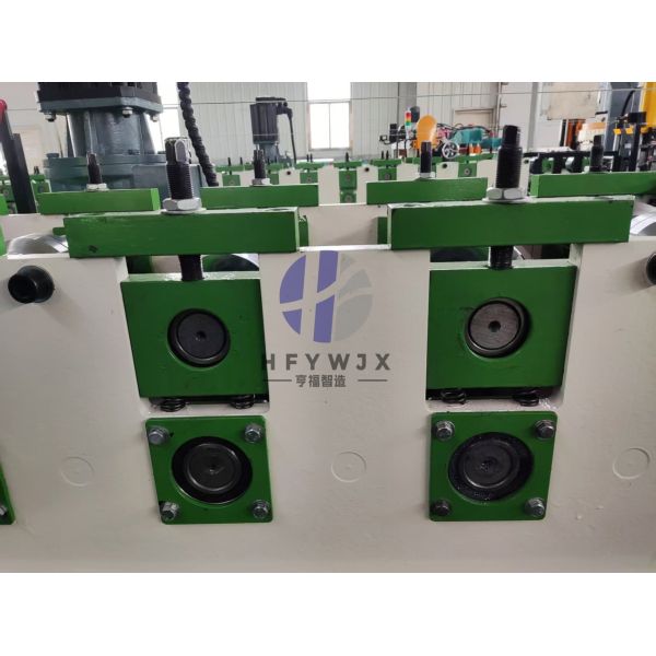 M Shaped Cold Roll Forming Machine With 14 Forming Rows And Hydraulic Shears