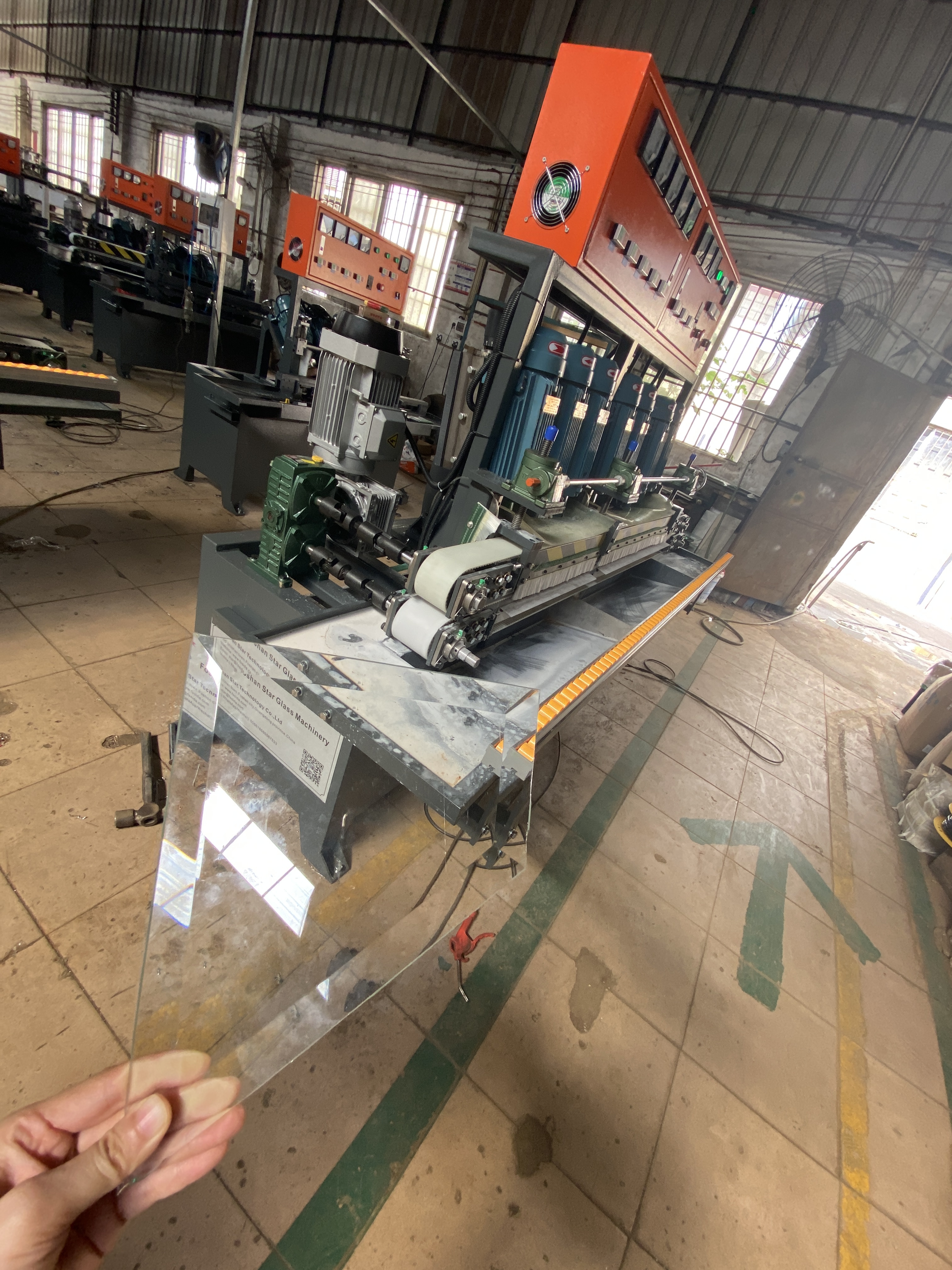 Suitable For Grinding Beveled Glass Edges On Building Glass Panels