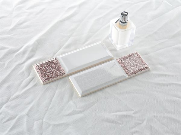 10×30cm Vintage Pattern,Stylish Indoor Porcelain And Ceramic Wall Tiles For Backsplash And Canteen