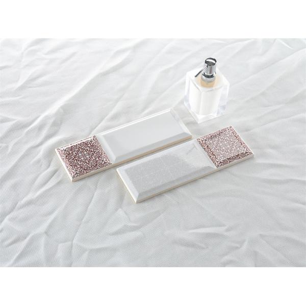 10x30cm White Vintage Porcelain Wall Tiles for Indoor Backsplash