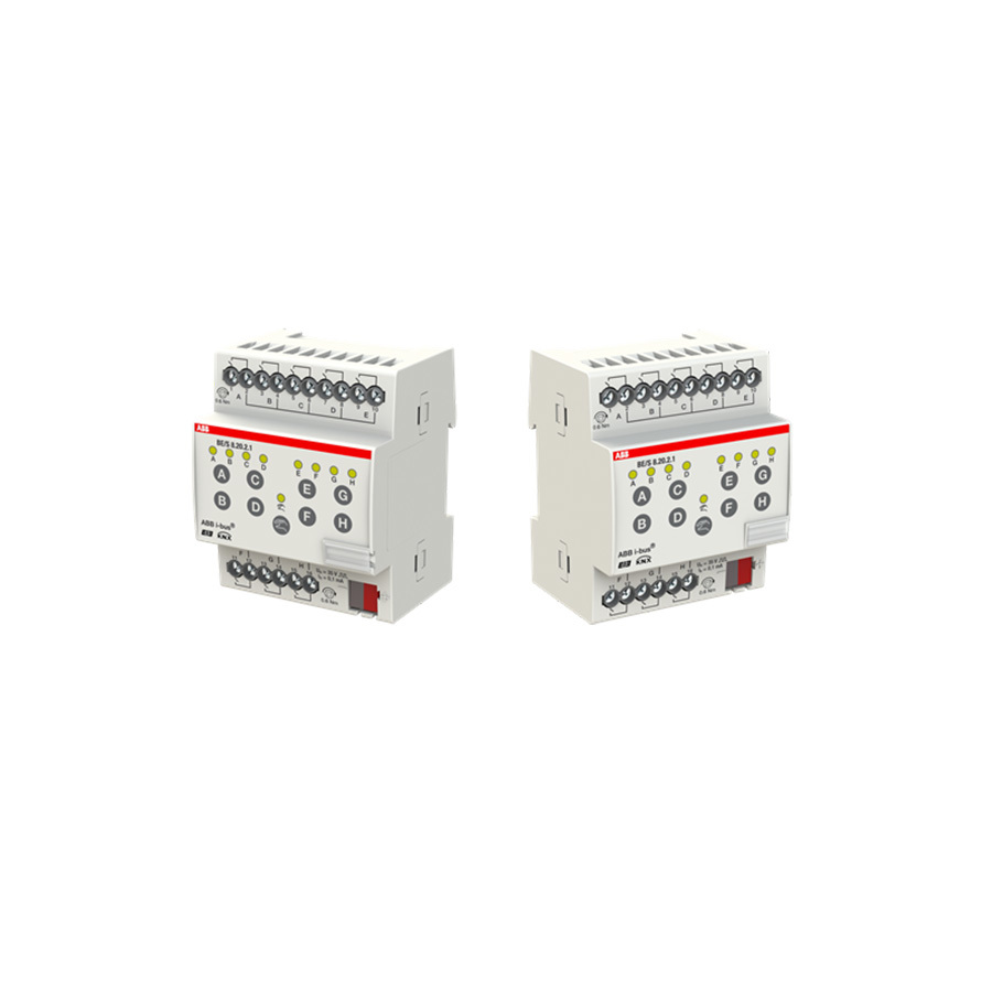 BE/S8.20.2.1 ABB Binary Input 8-Fold 20V DC for High-Density Dry Contact Sensing