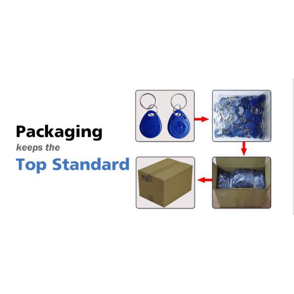 Cartes principales blanches du blanc en plastique T5557 RFID