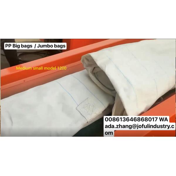 1200F PP 大きな袋 粉砕機 粉砕機 シートメッシュ 60mm 時給粉砕能力 500kg 切断モーター 8P 18.5KW,PP ラフィア切断機