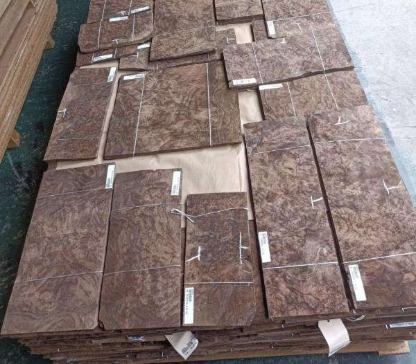 Length 20cm-2.7m Width 20cm-1.3m Walnut Burl Wood Veneer Sheets