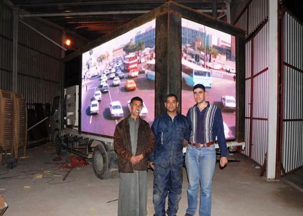 Water-Proof  Mobile LED Screen Truck Led Panel with Panels of 960mmx960mm