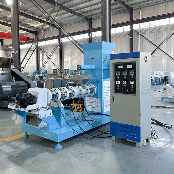 Tilapia Automatic High Quality Floating Fish Feed Machine Anime Rape Pellet Machine Capacity Floating Pellet Fish Feed Production Line Making Mixing Extruder Machine