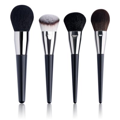Durable 4PCS Kabuki Makeup Brush Set For Foundation Blending Blush Concealer