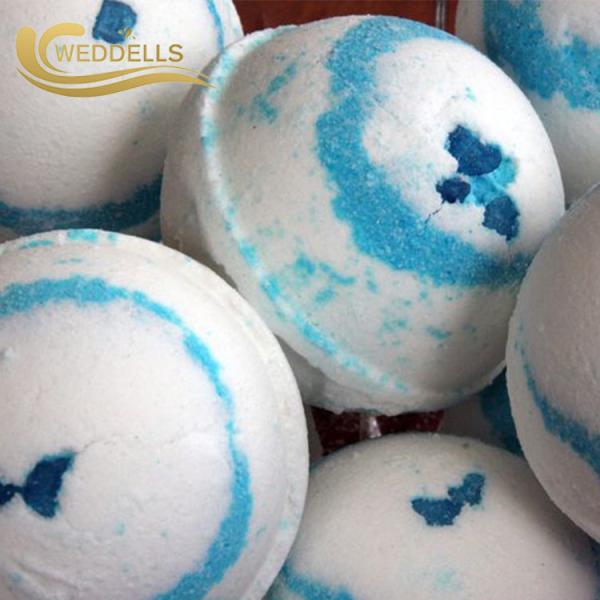 Essential Oil Hemp Fizzy Custom Bath Bombs Lemon Smell BSCI SGS SDS