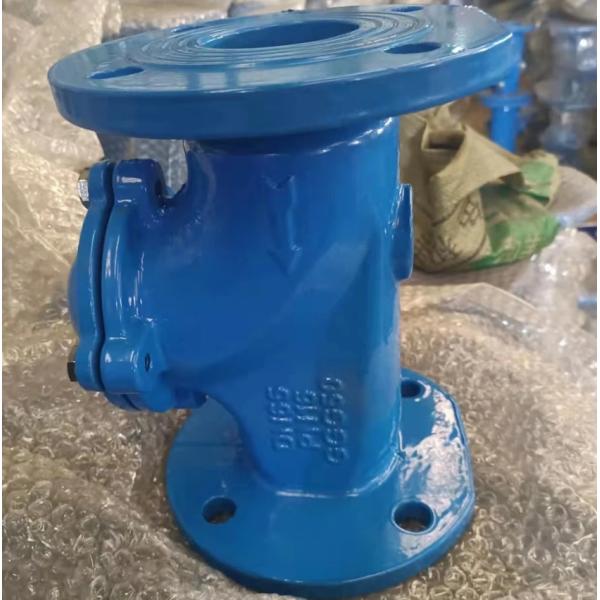 DN80 PN16 GGG50 DIN3202 F6 ball type check valve