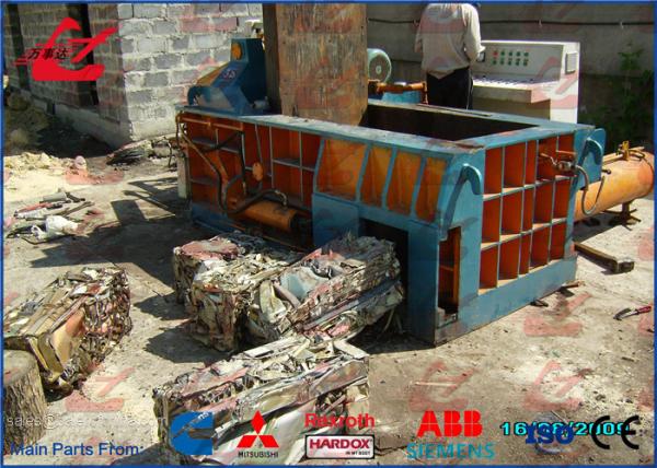 Full Automatic Hydraulic Metal Baler Compactor Scrap Steel Baling Press Waste Copper Wire Baler Machine