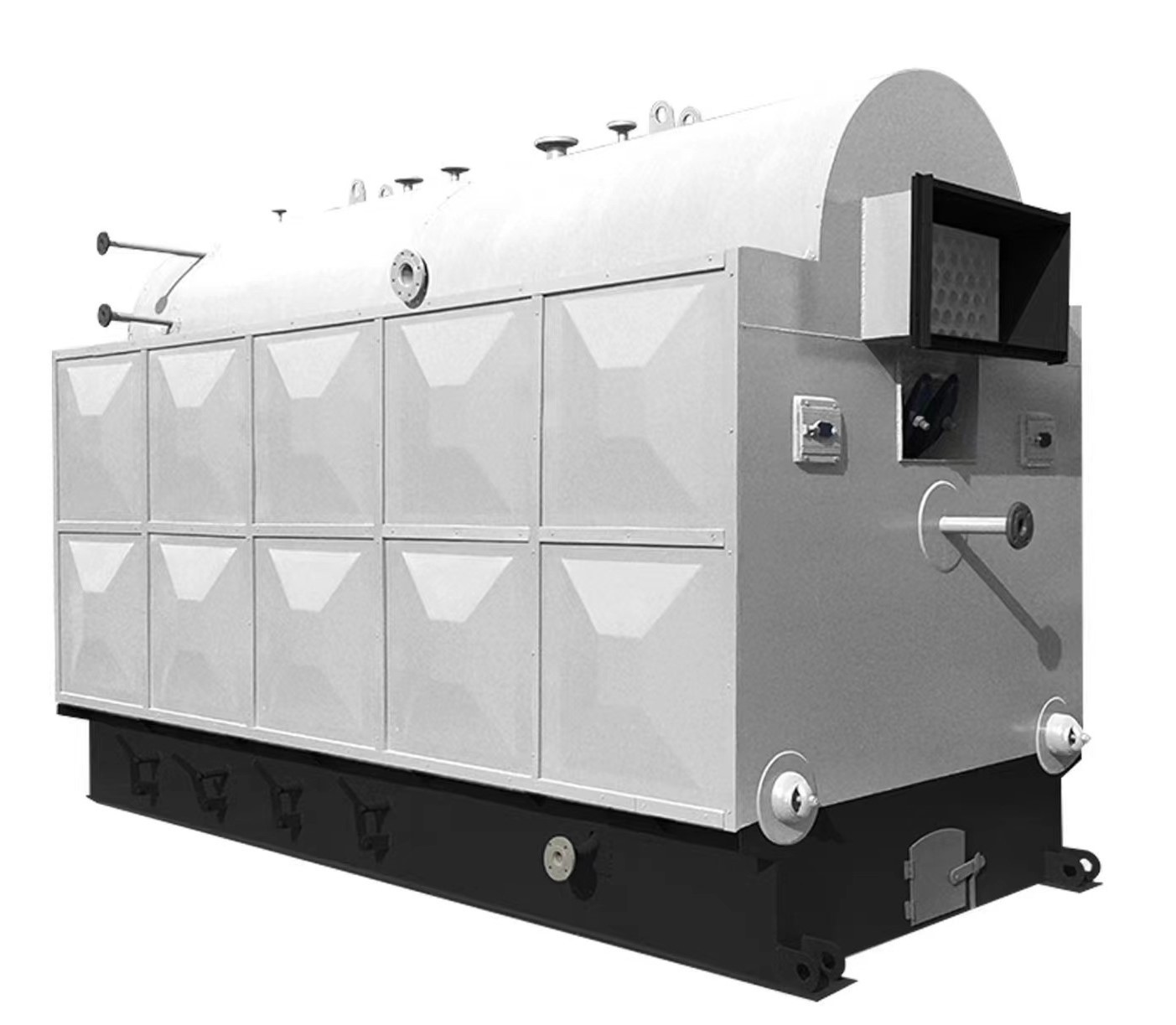 Интеллектуальная система управления PLC высокая тепловая эффективность Dzh угольный биомассовый паровой котел заводская цена