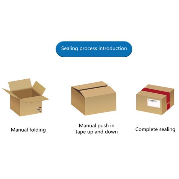 Streamline Your Food Packaging Process Automatic Carton Case Sealing Strapping Machine