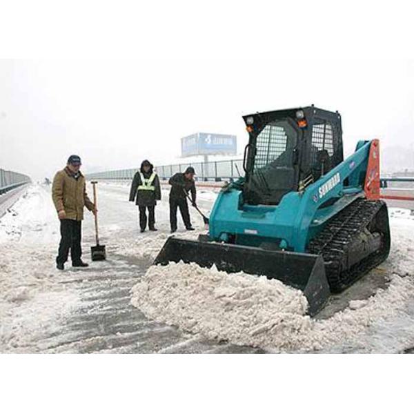 40KW Power Middle Skid Steer Equipment SUNWARD Brand Full Hydraulic System