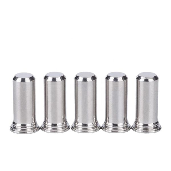 Passivated Finish Self Clinching Pilot Pins Stainless Steel Type TPS Flush Mounted
