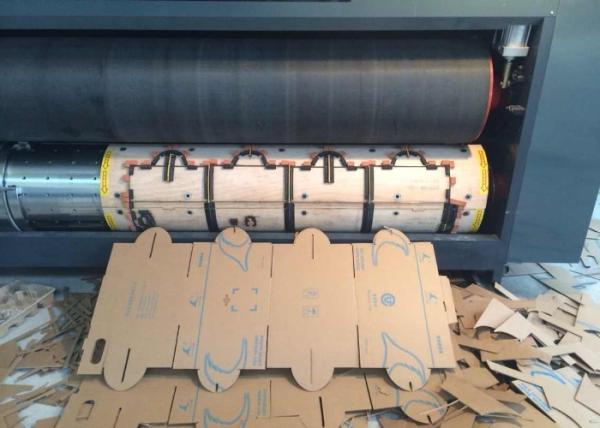 Multi Function Creasing Die Cutting Machine Chain Rotary Roller Economical Type