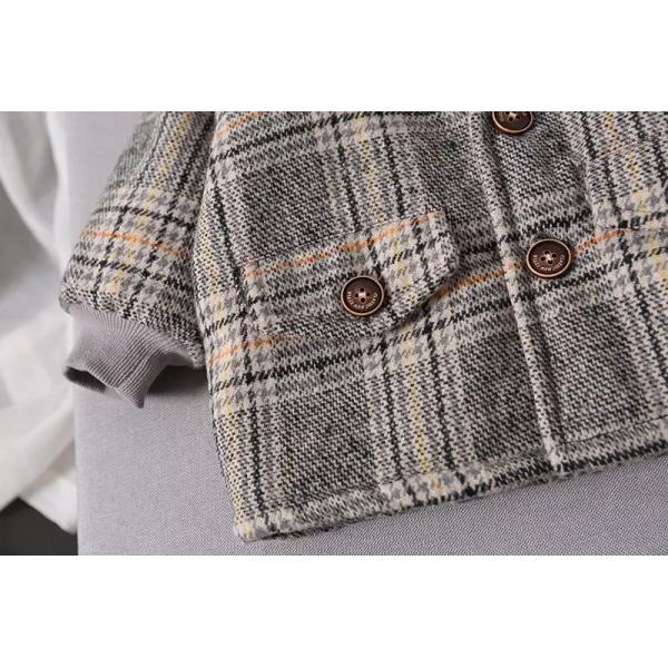 Embroidered 1.1M Childrens Winter Jackets Outdoor Coats Hooded Cotton