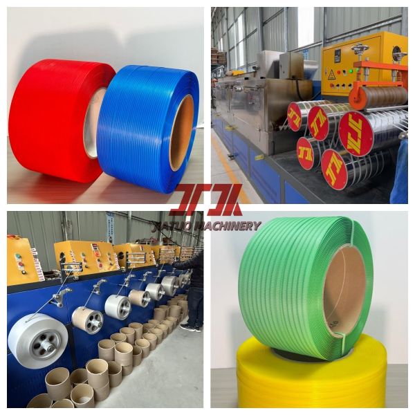5mm 12mm Bright Color PP Strapping Packing Band Use For Cartons Packing