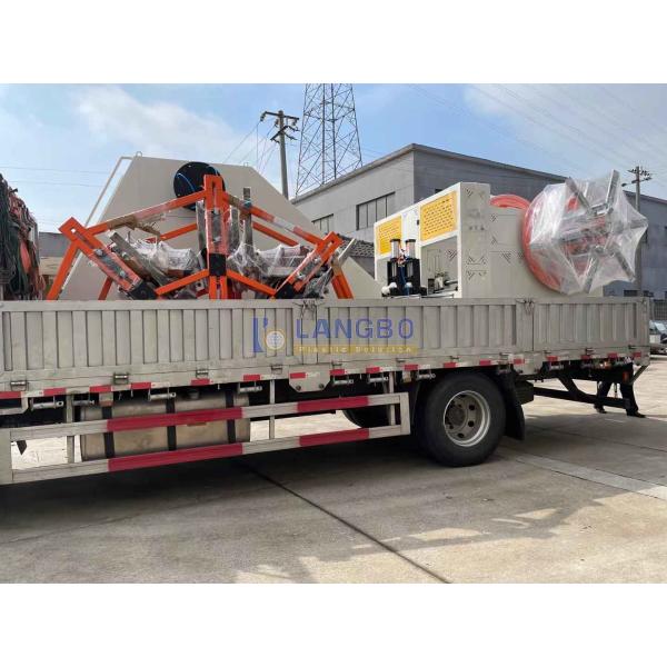 Máquina de bobinado de tubos de PE para solución automática de bobinado de plástico