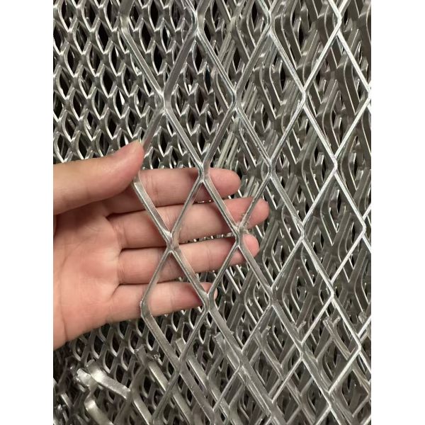 Perfect for Decorative Fencing and Protective Barriers Expanded Metal Mesh