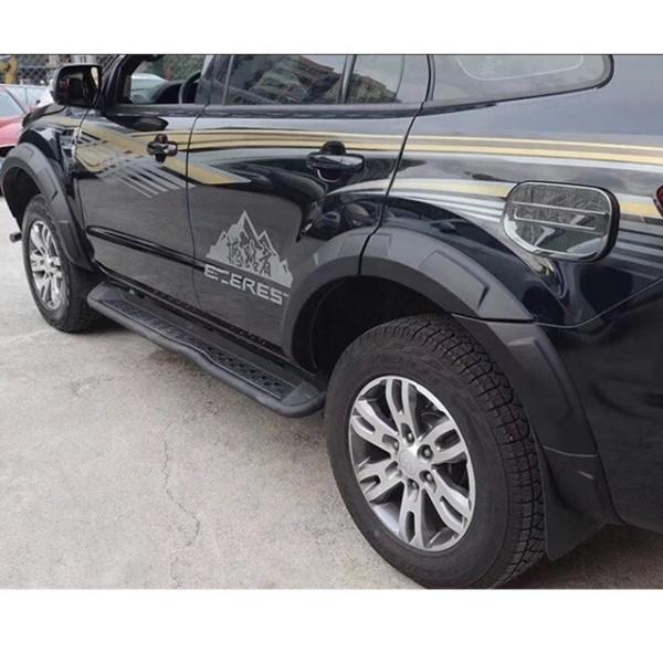 Acessórios para automóveis Roda de plástico Sobrancelha Para Ford Ranger Everest
