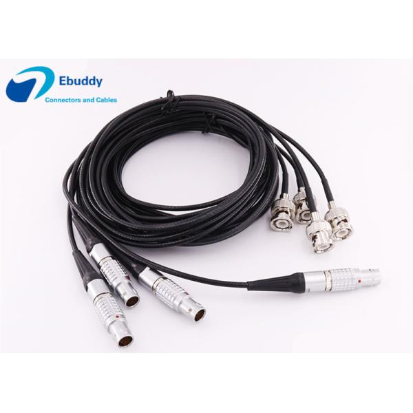 Lemo to BNC Custom Power Cables FGG 0B 1B 2B 3B to BNC male and female cable