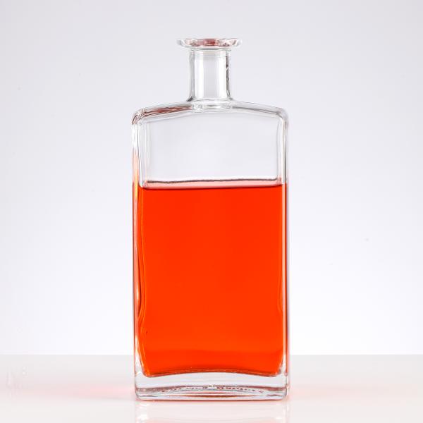 500ml Frosted Glass Bottle for Industrial Home Decoration Liquor Bottle