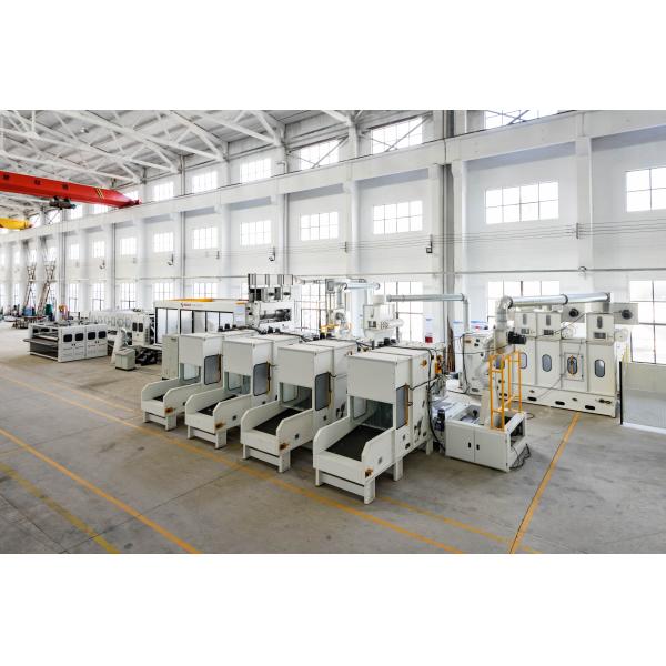 Línea de producción no tejida de punción de agujas de geotextil de alta capacidad