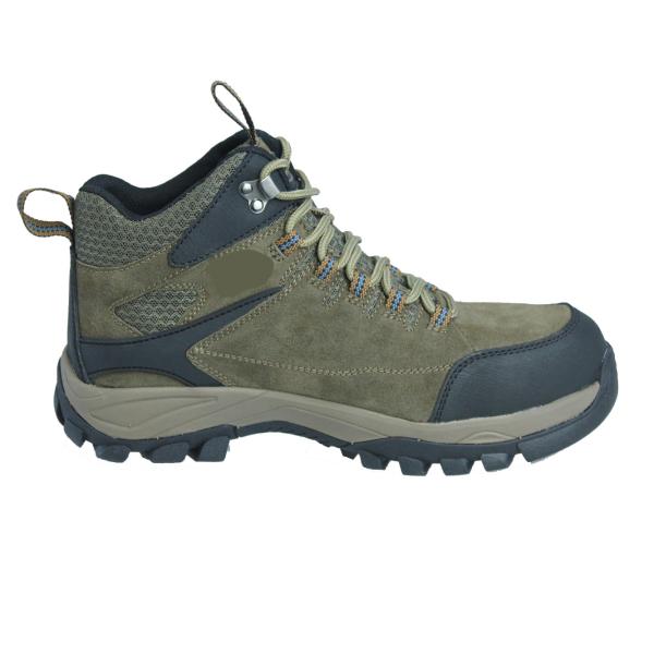 Shengjie Favorite Genuine Leather Upper Shoes With Nylon Fabric Gusset And EVA Outsole Safety Shoes