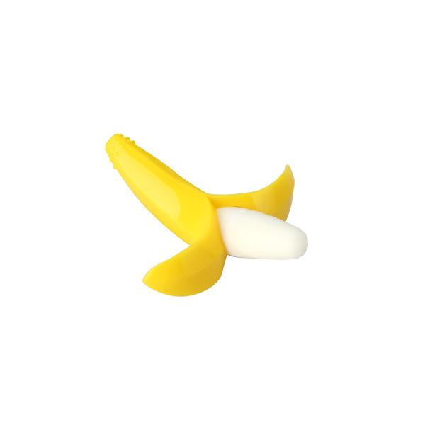 Slow Flow Teething Soothers Infant Pacifier Banana Shape Teething Soothers For Infants