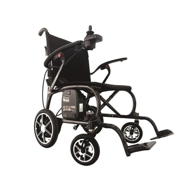 Electric Wheelchair with Electromagnetic Braking and DC24V150W*2 Brushless Motor Easy