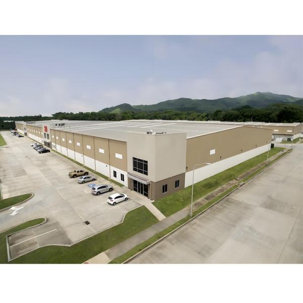 Fast Assembly Prefab Metal Building Steel Structure Workshop Anti Earthquake