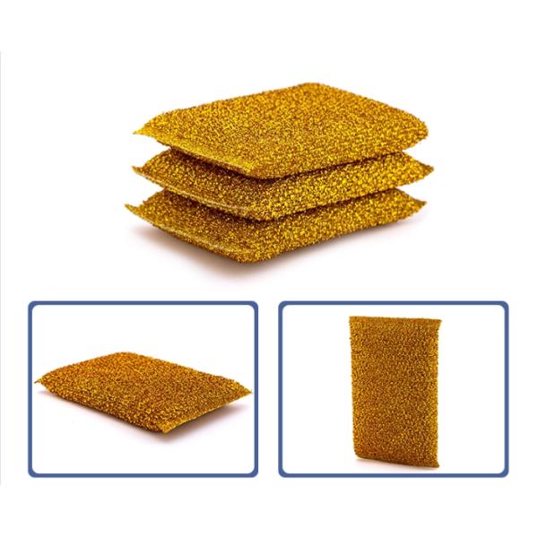 Антикоррозивный кухонный чистильщик с микроволокном для кухонной губки 12,5*9*2 см