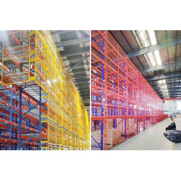 Back Wire Mesh Fencing for Warehouse Storage Rack Heavy Duty Pallet Racking