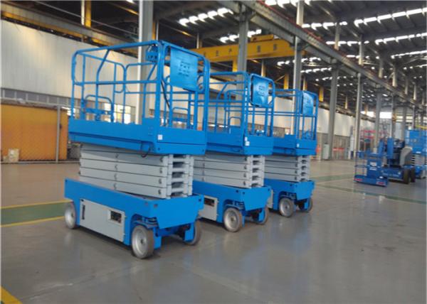 Low Profile Electric Scissor Lift Versatility Enhance Wide Application Flexible Operation