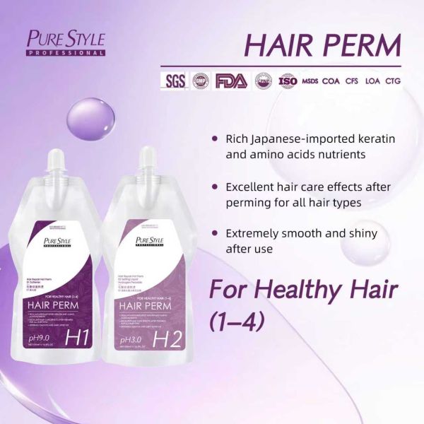 Purestyle Keratin Treatment  OEM Hair Perm Cream Hair Rebonding Straightening Cream Wholesale Hair Color Manufacturer