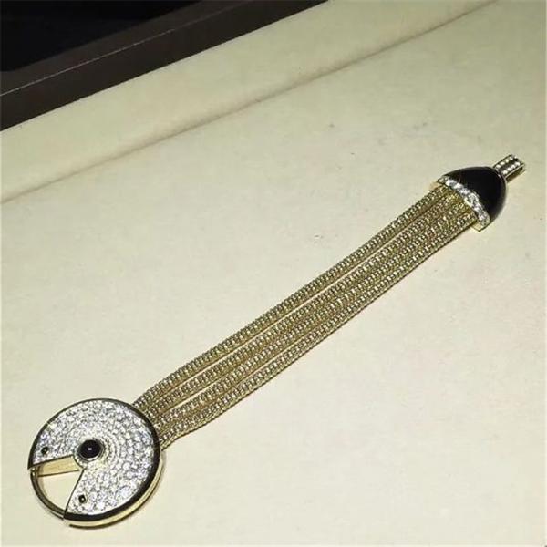 C Amulette luxury bracelet 18k gold  white gold yellow gold rose gold diamond Jewelry factory in Shenzhen, China