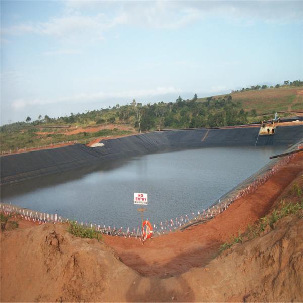 Contemporâneo 0,75mm Geomembrane Liner para impermeabilização lagoas barragens e piscinas