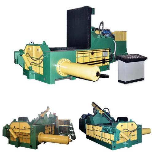 Non ferrous metal baler scrap metal baler High quality  Automatic non ferrous baling equipment for scrap metal