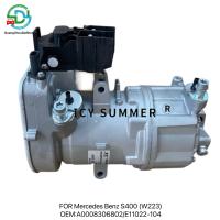 A0008306802 Compresseur à courant alternatif électrique pour voiture Performance de refroidissement efficace Pour Mercedes Benz S400